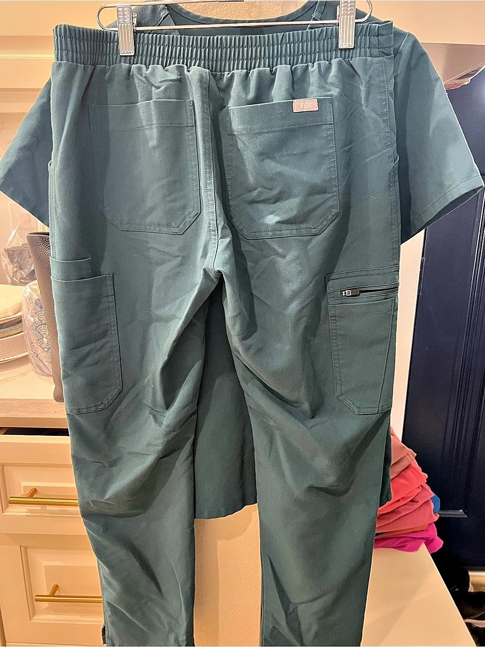 FIGS Technical Collection pants Technical Pants in Caribbean Blue Size Small